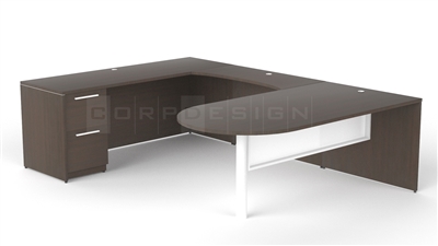 Expres Desk Shell Laminate Executive Desk Shell